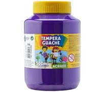 Tempera guache acrilex 500ml violeta 516