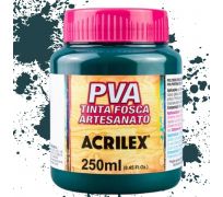 Tinta fosca PVA acrilex 250ml cor verde bandeira 511