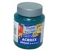 Tinta fosca para tecido acrilex 250ml 511 verde bandeira