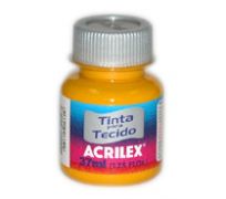 Tinta para tecido Acrilex 37ml amarelo ouro 505  
