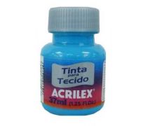 Tinta para tecido Acrilex 37ml azul celeste 503