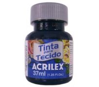 Tinta para tecido Acrilex 37ml azul marinho 544 