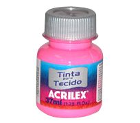 Tinta para tecido Acrilex 37ml rosa 537