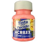 Tinta para tecido Acrilex 37ml rosa chá 567