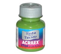 Tinta para tecido Acrilex 37ml verde musgo 513