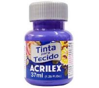 Tinta para tecido Acrilex 37ml violeta 516