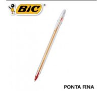 Caneta Bic-Esferográfica 0.8mm Cristal Fina Cor Vermelha 