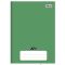    Caderno Universitário Capa Dura Brochura Costurado 96 folhas- Verde