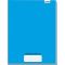 Caderno univ quadriculado 1x1 48fls azul