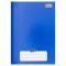  Caderno Universitário Capa Dura Brochura Costurado 48 folhas- Azul