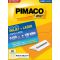 Etiqueta ink jet/laser pimaco carta 25,4 x 66,7mm 6180 c/ 100 fls