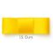 Fita de Cetim Najar - 22mm x 10mts - Cor Ouro 