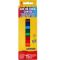 Giz de cera curton redondo acrilex 15 cores 09215