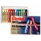 Giz pentel pastel oleoso com 12 cores