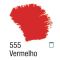 Tinta acrílica fosca acrilex 37ml vermelho 555