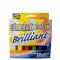 Tinta plástica acrilex dimensional brilliant com 6 cores