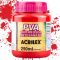 Tinta fosca PVA acrilex 250ml cor vermelho fogo 507